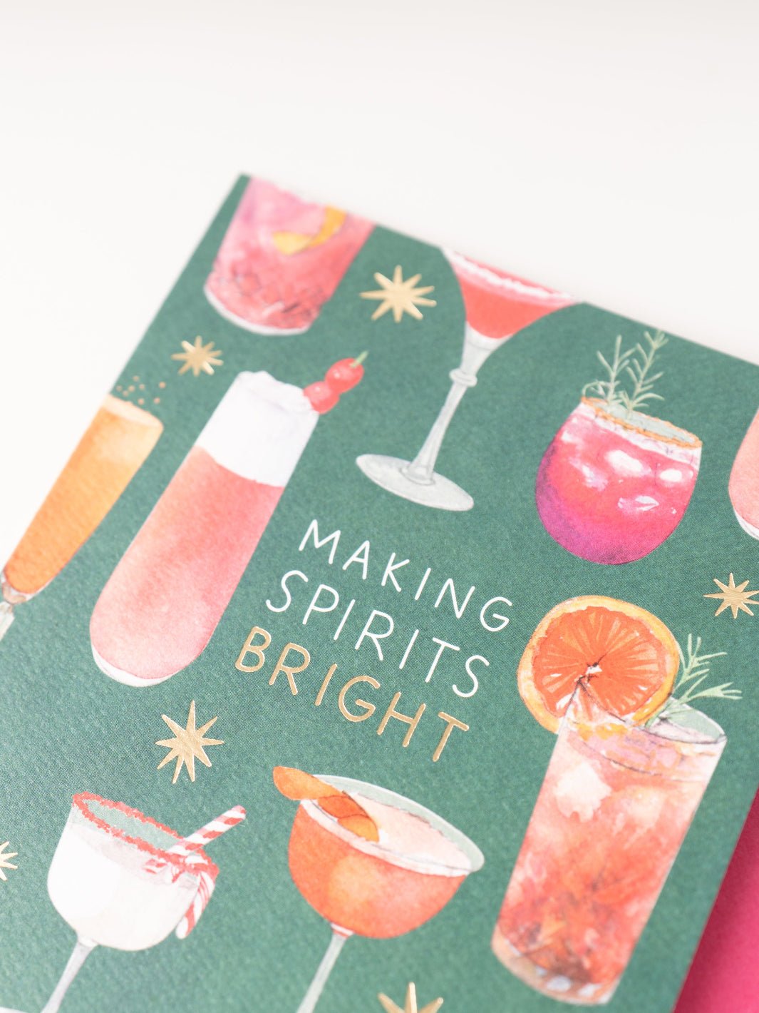 Making Spirits Bright Holiday Card - Heyday