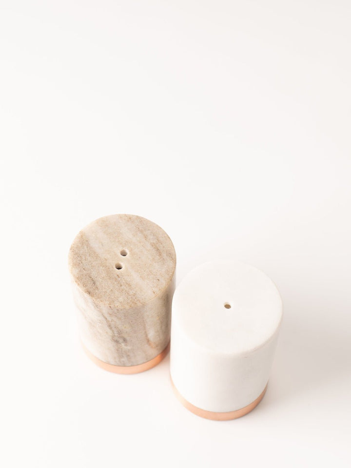 Marble Salt and Pepper Shakers - Heyday