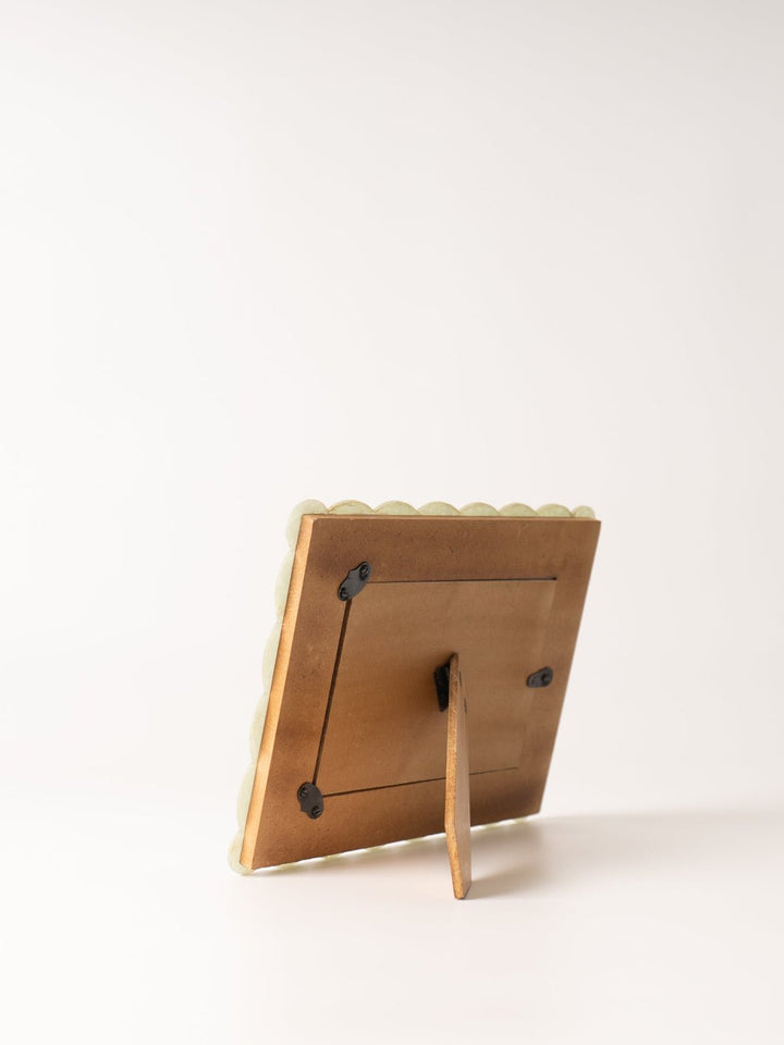 Marbled Green Scallop Photo Frame - Heyday