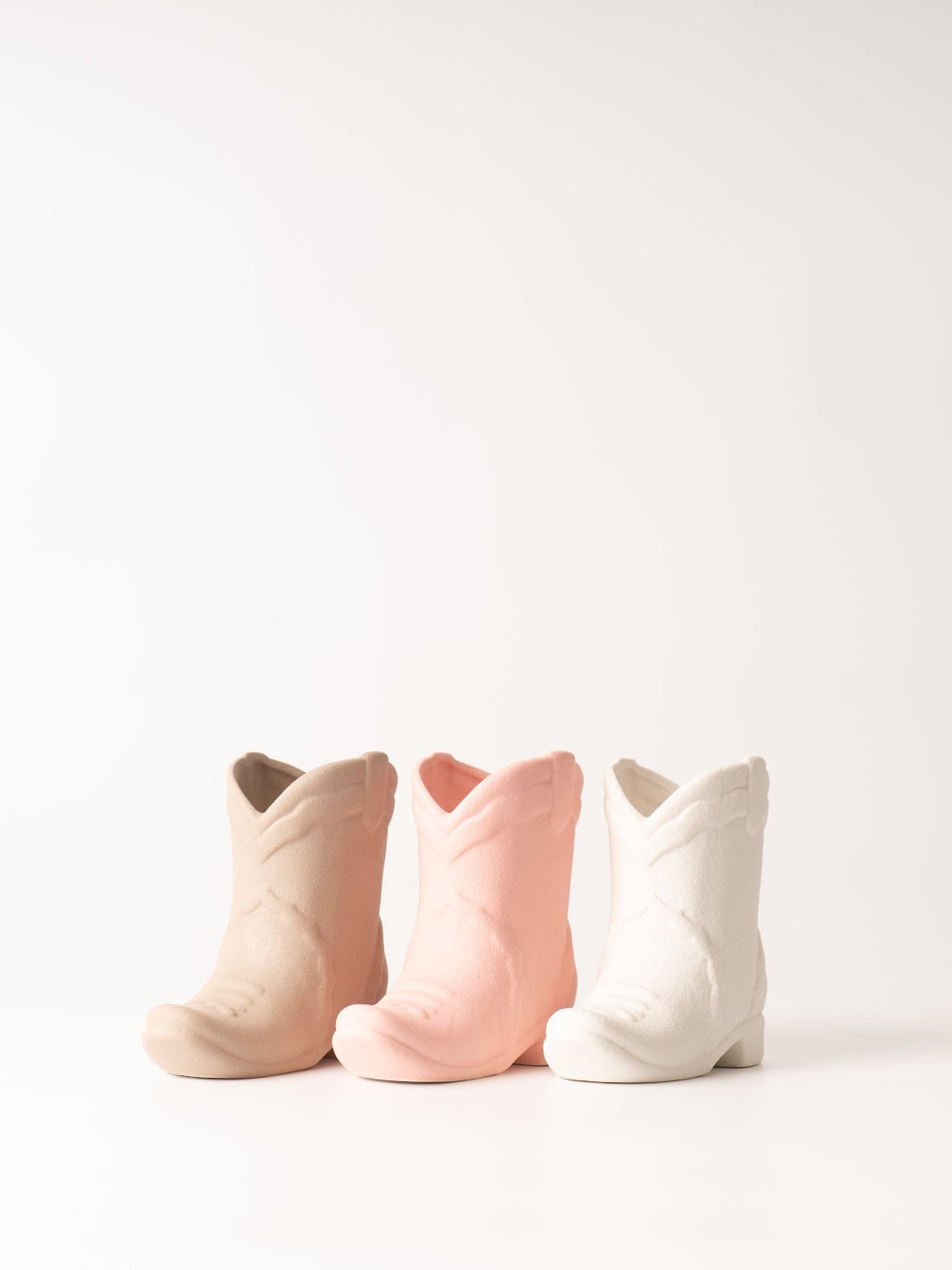 Matte White Nashville Boot Candle - Heyday