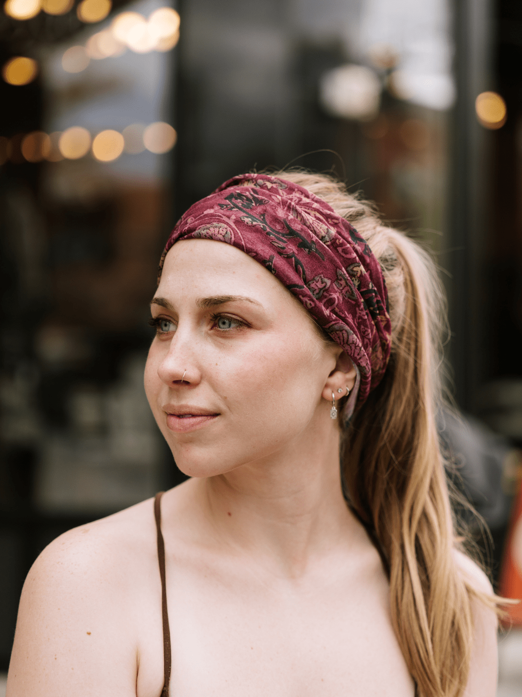 Mauve Boho Bandeau - Heyday