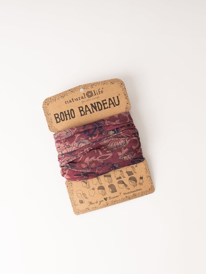 Mauve Boho Bandeau - Heyday