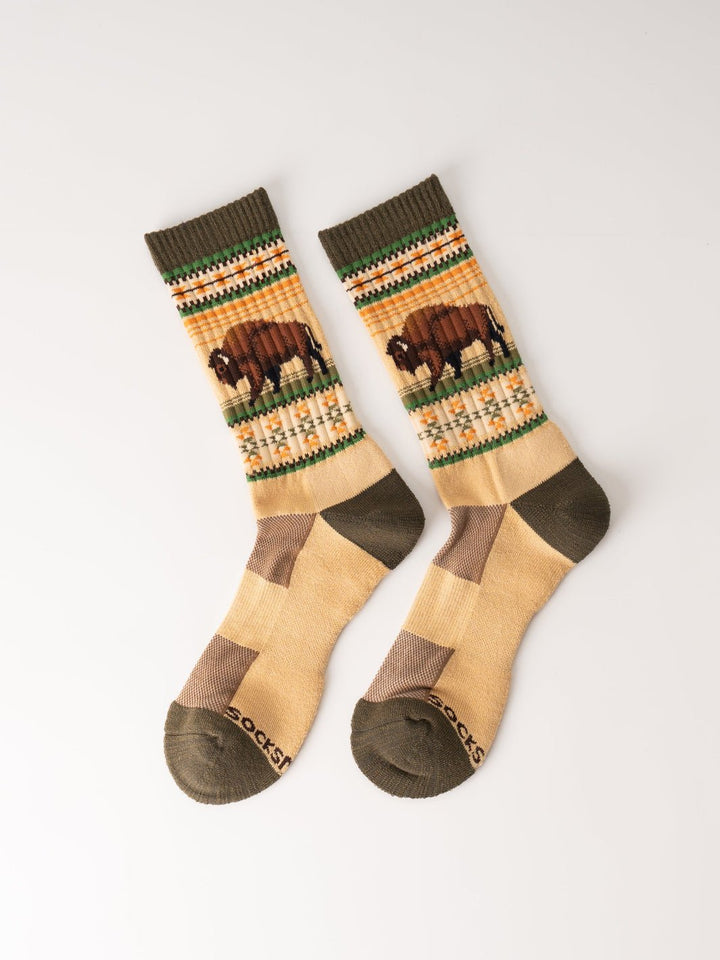 Men's Buffalo Crew Socks - Heyday