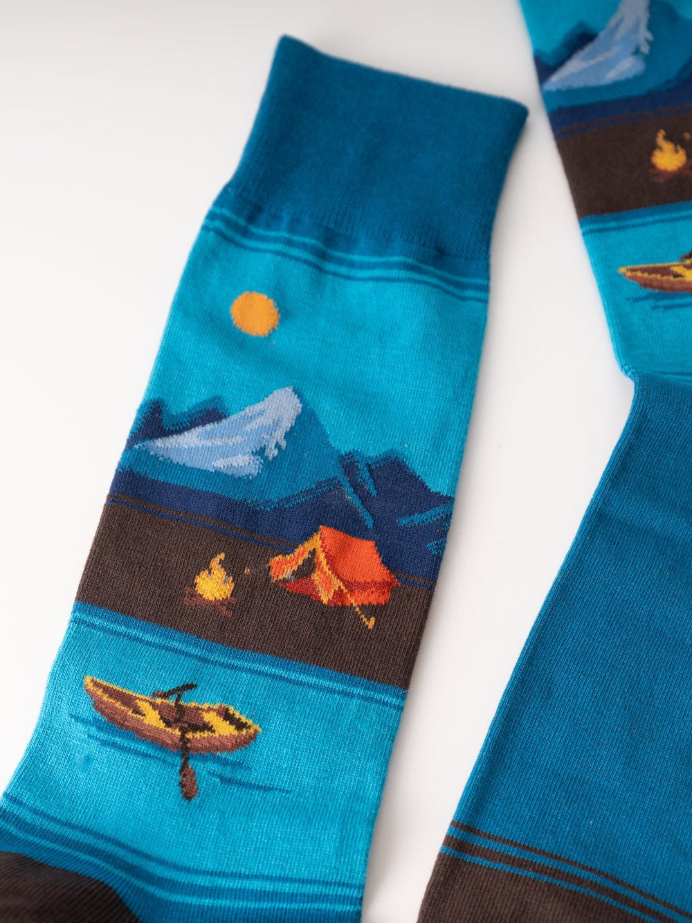 Men's Canoe Scenic Crew Socks - Heyday