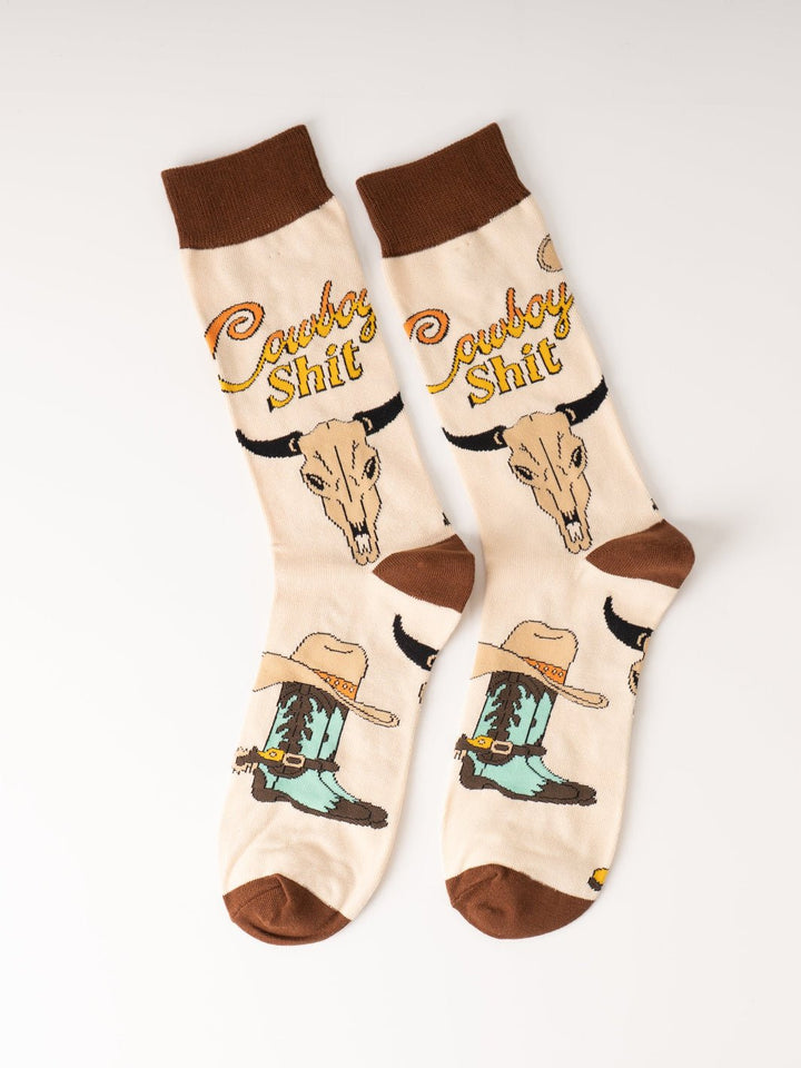 Men's Cowboy Sh*t Socks - Heyday