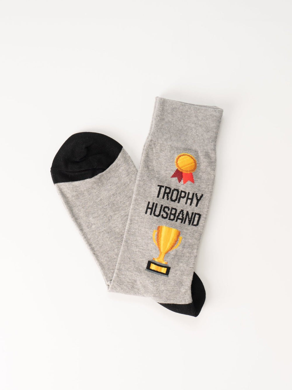 Men's Grey Trophy Husband Socks - Heyday