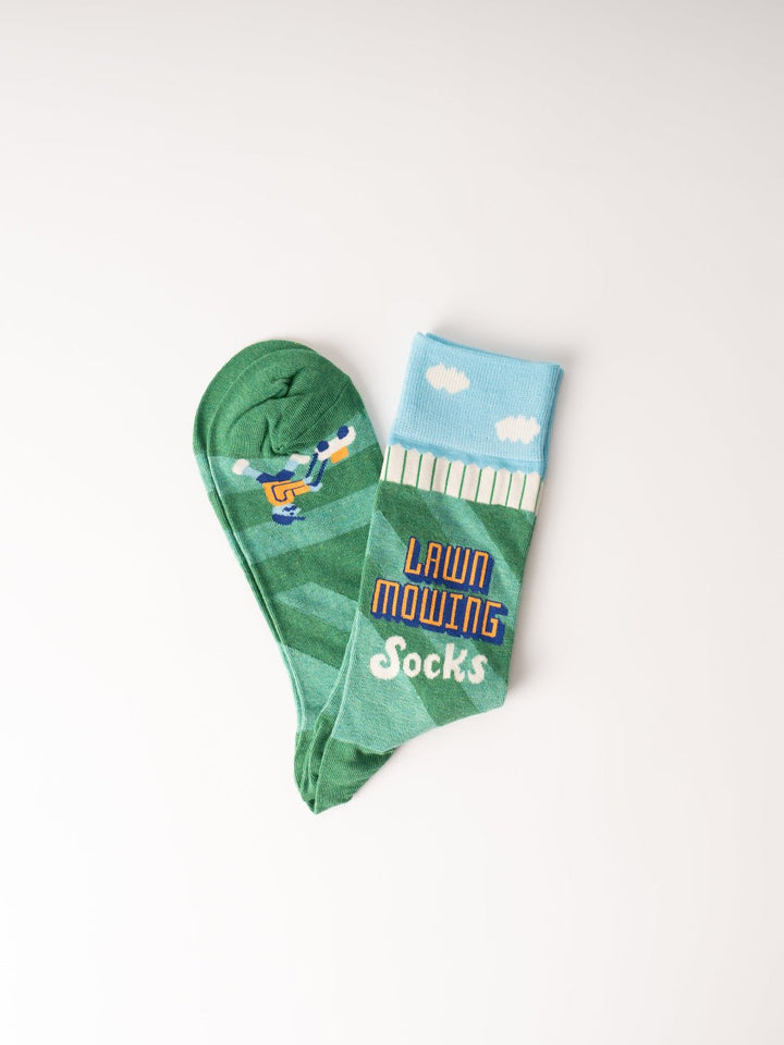 Men's Lawn Mowing Crew Socks - Heyday
