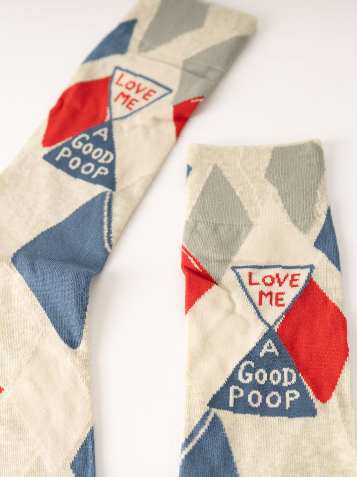 Men's Love Me a Good Poop Socks - Heyday