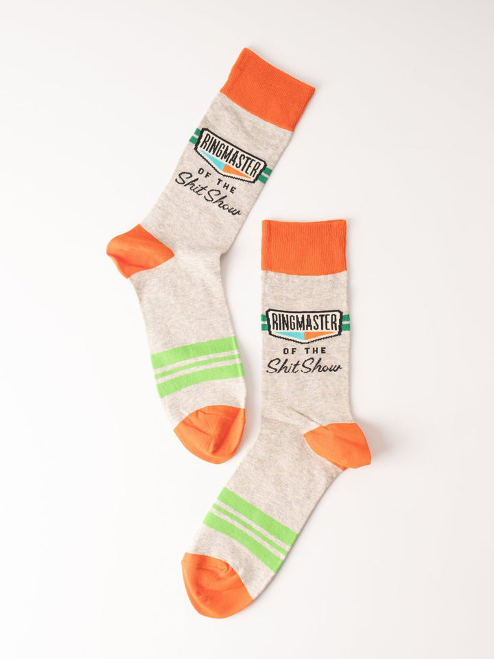 Men's Ringmaster of this Sh*t Show Crew Socks - Heyday