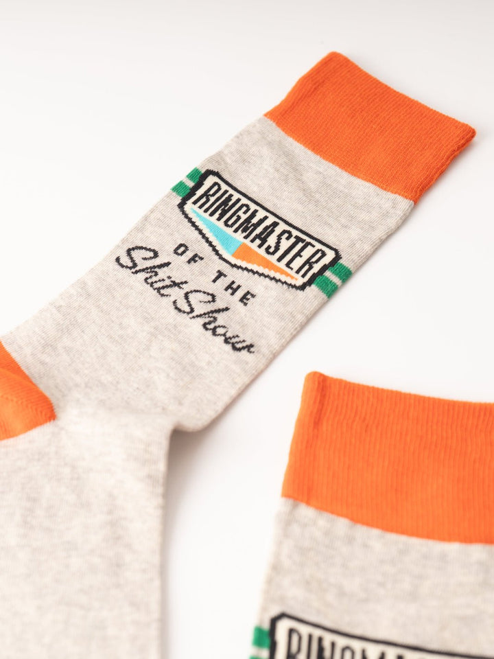 Men's Ringmaster of this Sh*t Show Crew Socks - Heyday