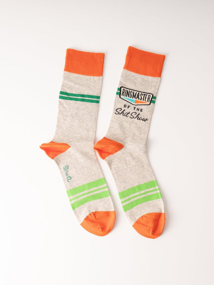 Men's Ringmaster of this Sh*t Show Crew Socks - Heyday