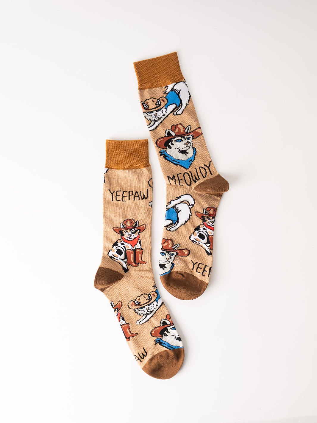 Meowdy Crew Socks - Heyday
