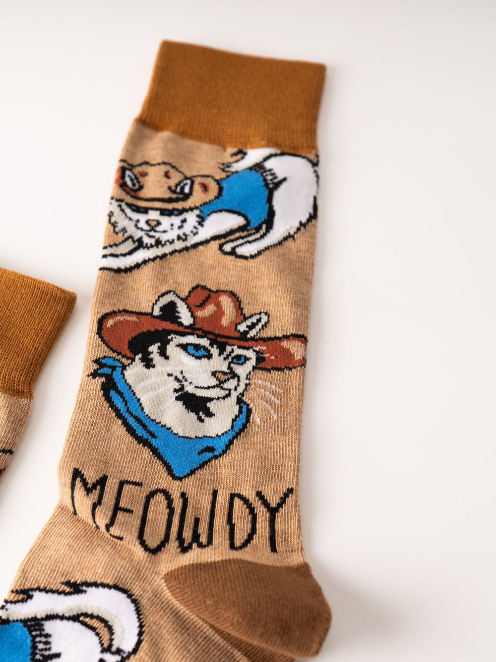 Meowdy Crew Socks - Heyday