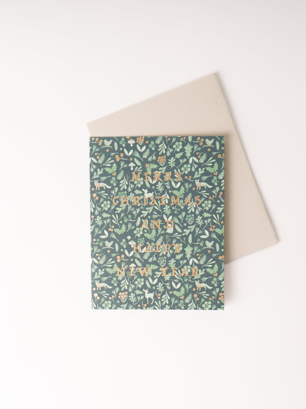 Merry Christmas + Happy New Year Greeting Card - Heyday