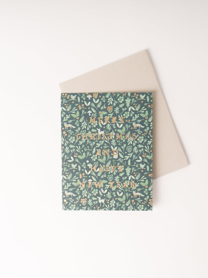 Merry Christmas + Happy New Year Greeting Card - Heyday
