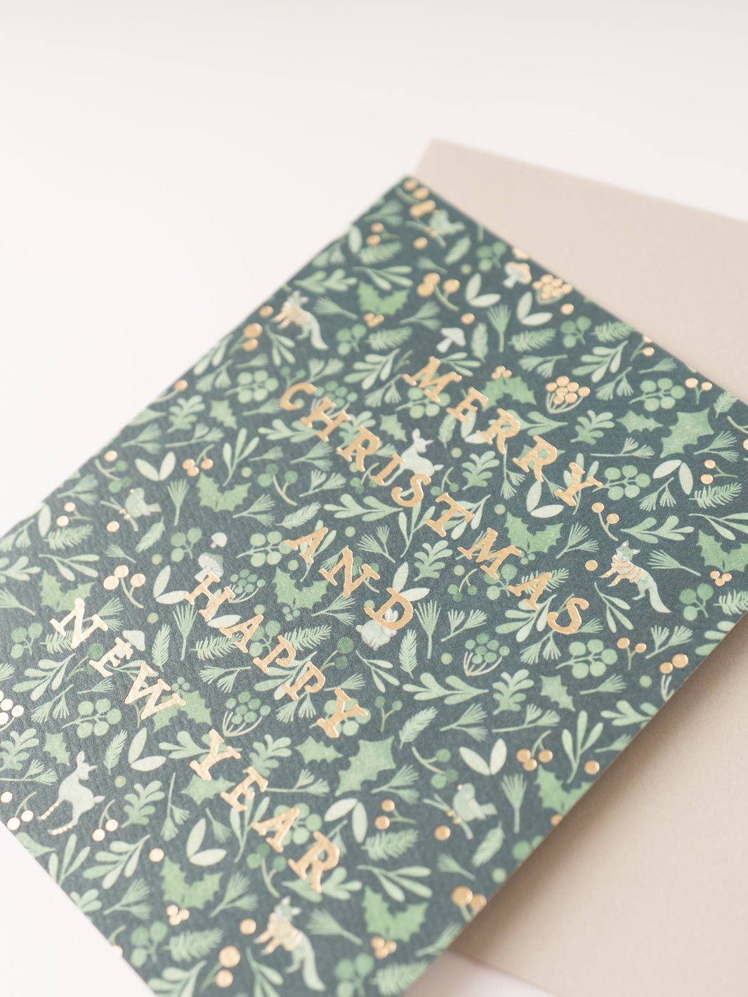 Merry Christmas + Happy New Year Greeting Card - Heyday