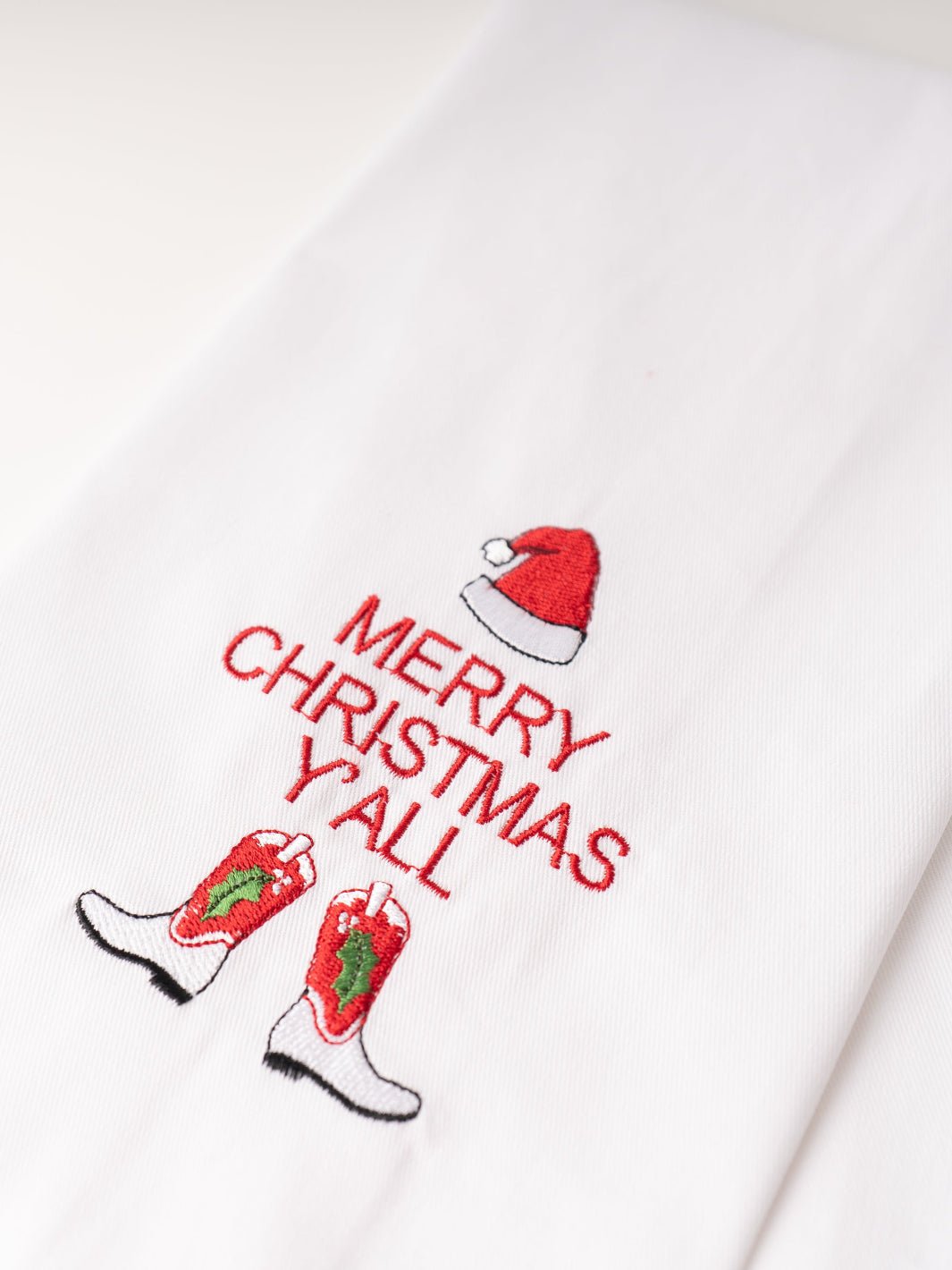 Merry Christmas Y'all Kitchen Towel - Heyday