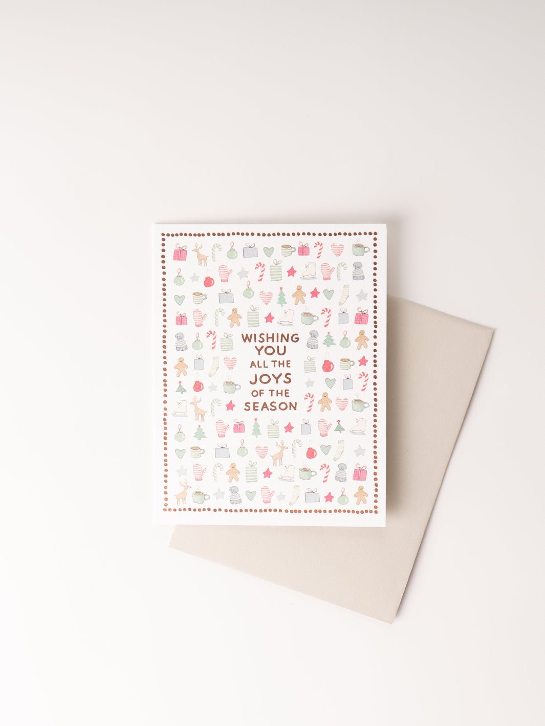 Merry Motif Holiday Card - Heyday