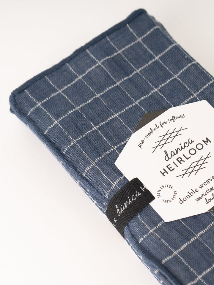 Midnight Double Weave Napkin Set - Heyday