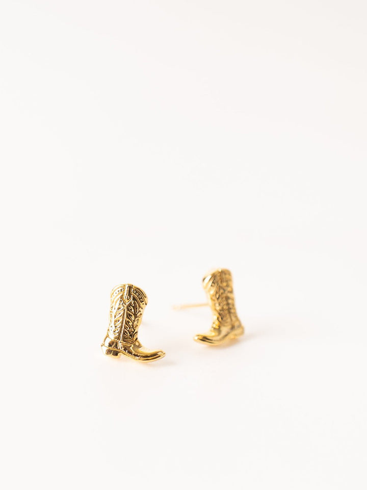 Mini Cowgirl Boot Earrings - Heyday