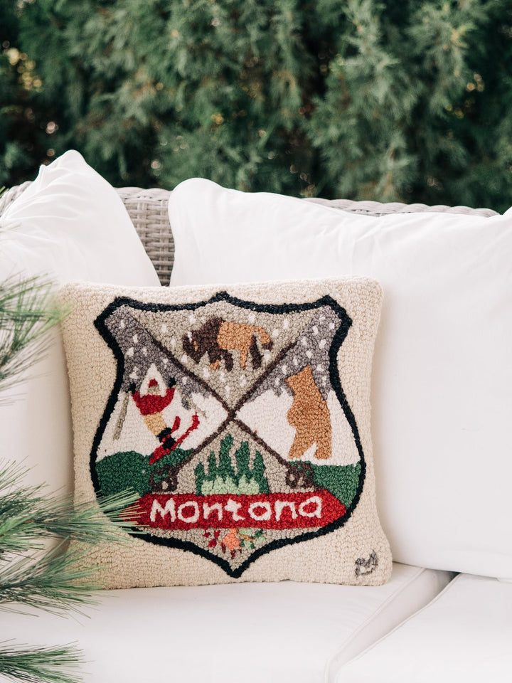 Montana Crest Pillow - Heyday