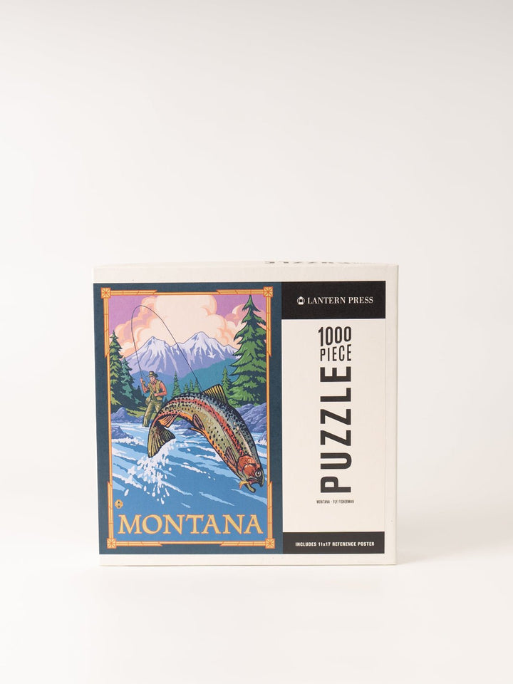 Montana Fly Fisherman Puzzle - Heyday