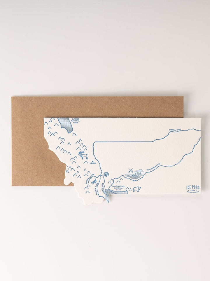 Montana Outline Card - Heyday