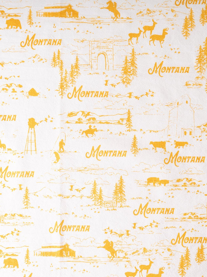 Montana Scenes Kitchen Towel - Heyday