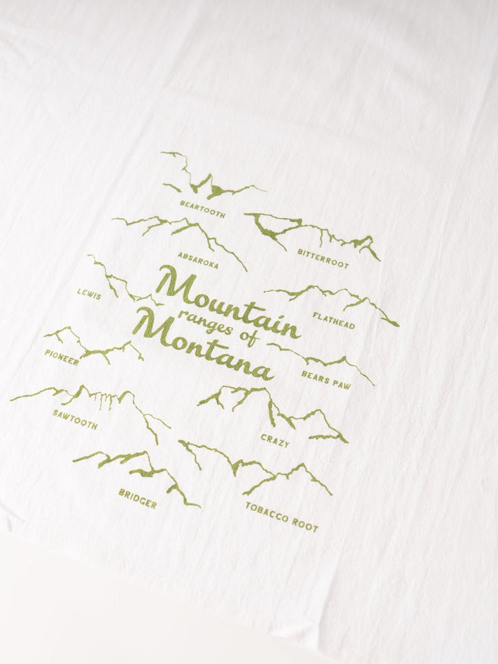 Mountain Ranges Kitchen Towel - Heyday