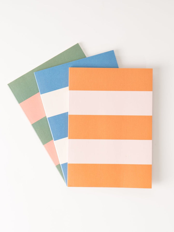 Multi Stripe Notebook Set - Heyday