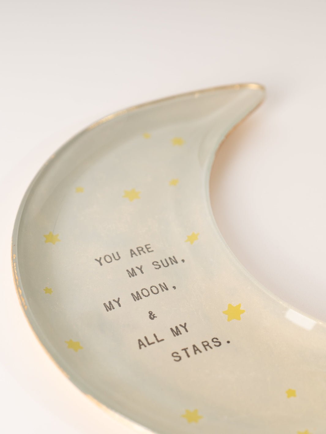 My Sun My Moon Decoupage Plate - Heyday