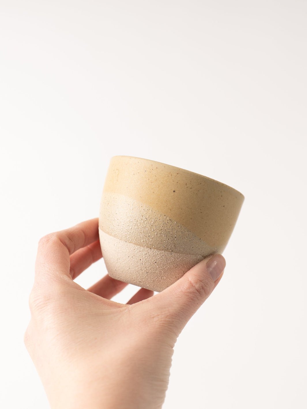 Natural Reactive Glaze Stoneware Teacup - Heyday