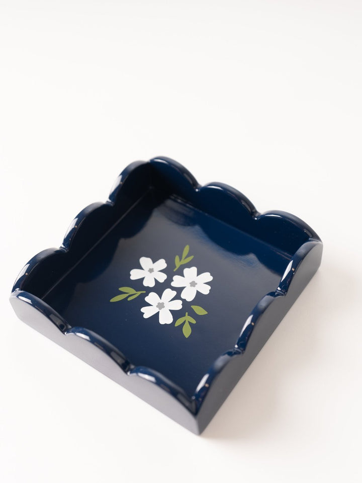 Navy Trinket Tray - Heyday