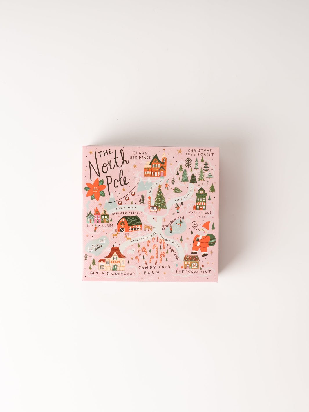 North Pole Map Matchbox - Heyday