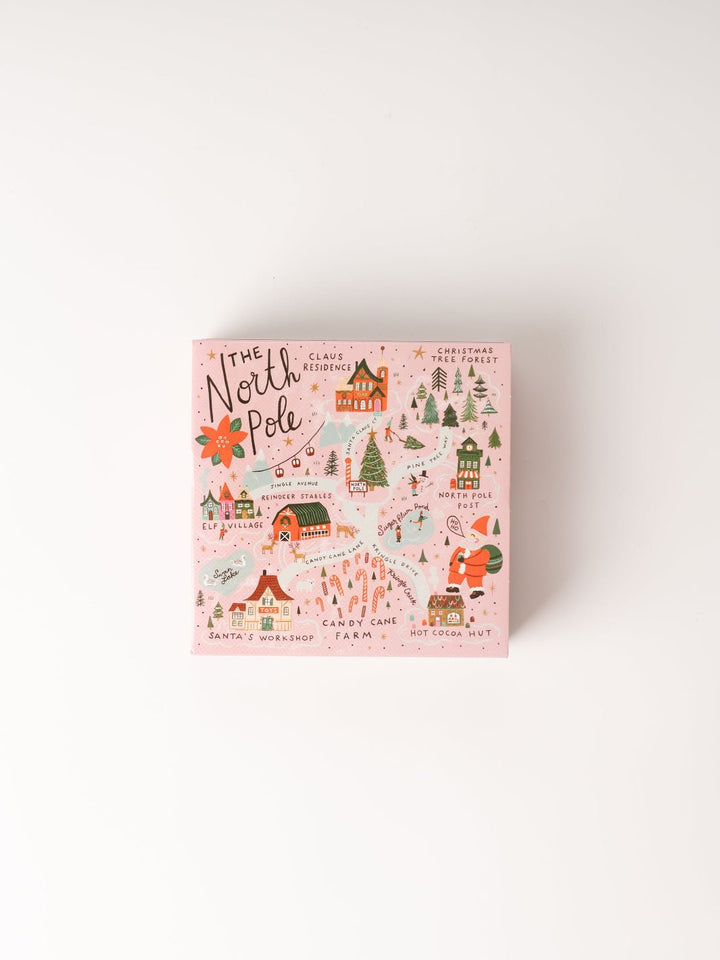 North Pole Map Matchbox - Heyday