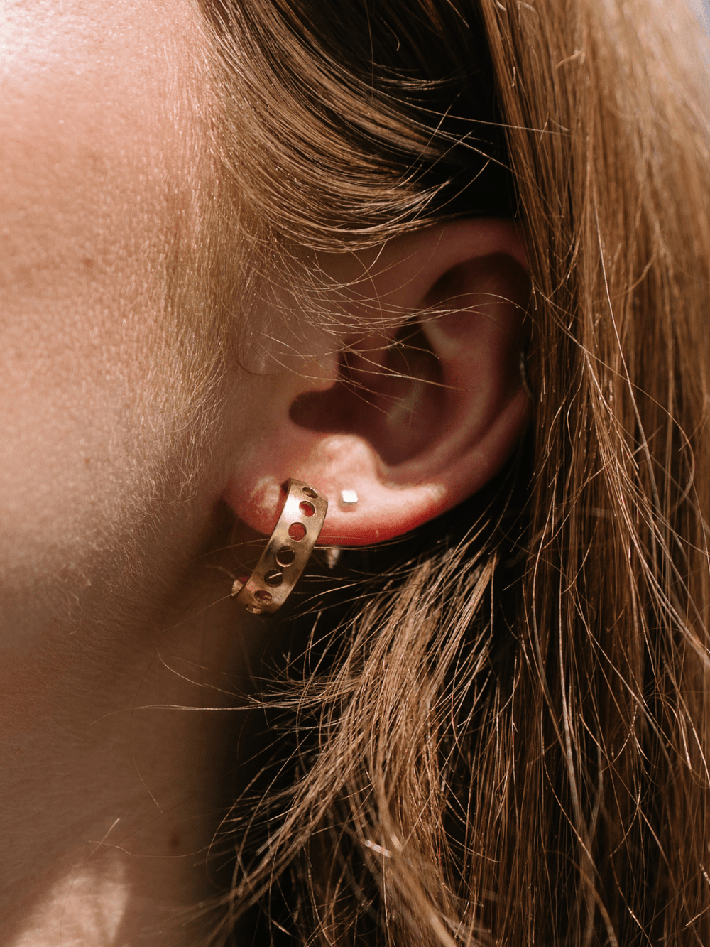 Notch Hoop Earrings - Heyday