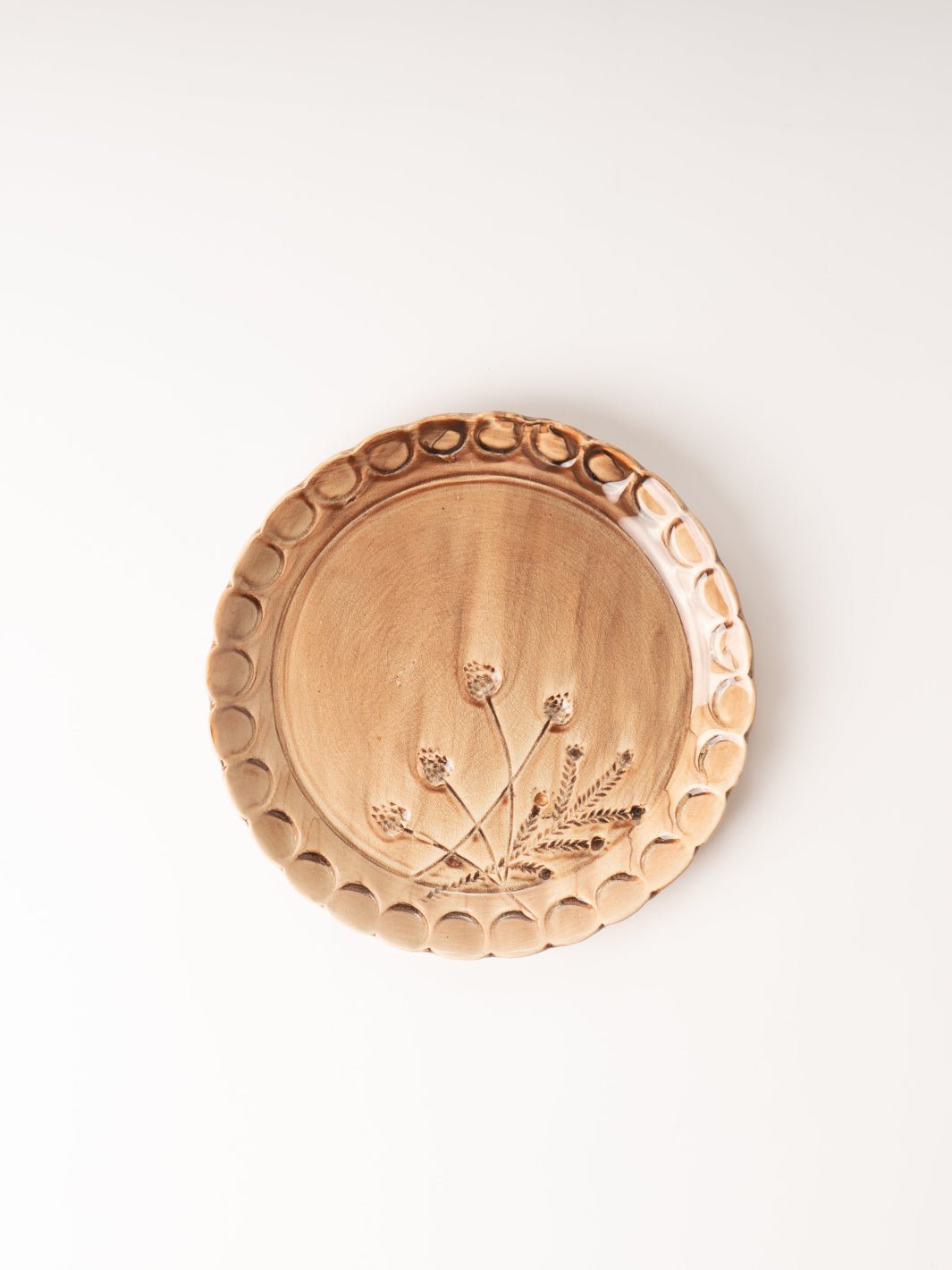 Oatmeal - Colored Stoneware Plate - Heyday