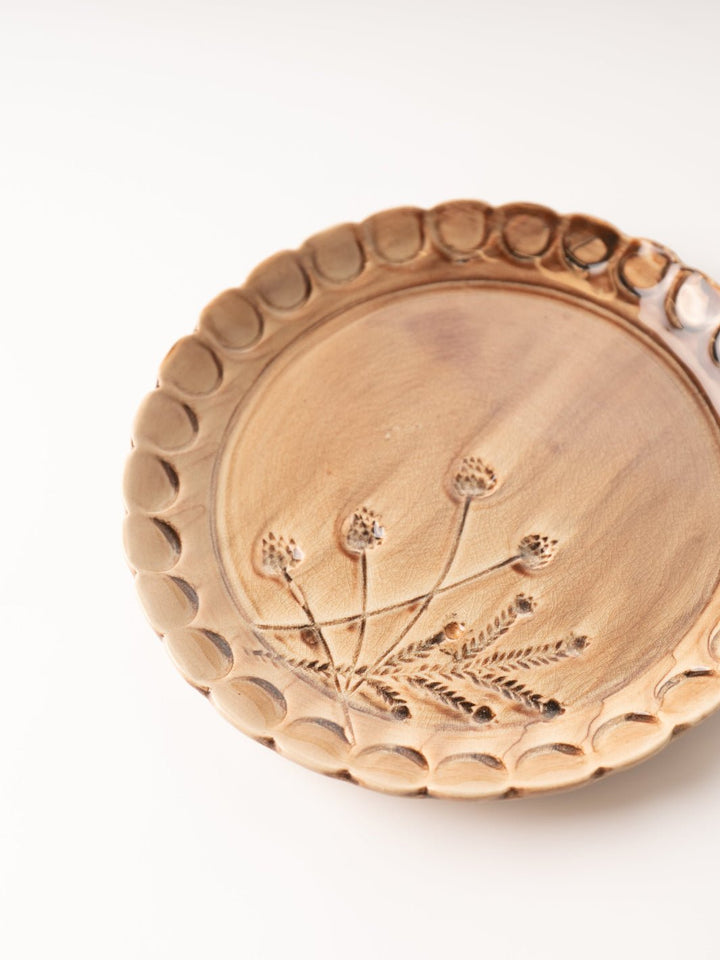 Oatmeal - Colored Stoneware Plate - Heyday