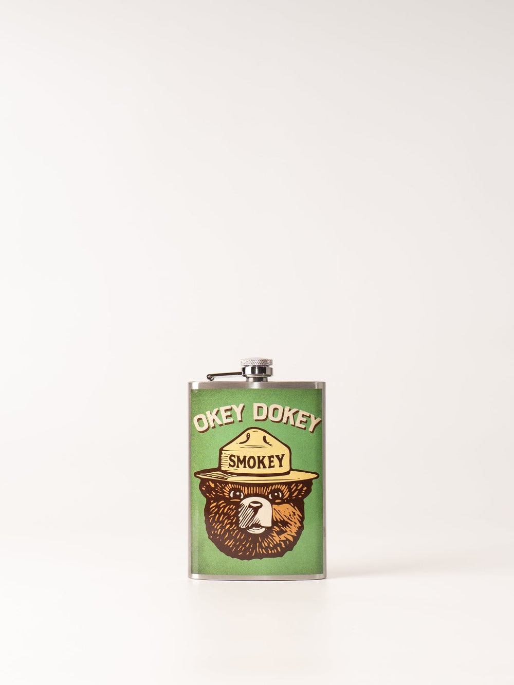 Okey Dokey Smokey Bear Flask - Heyday