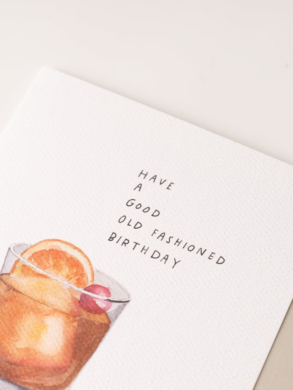 Old Fashioned Birthday Card - Heyday