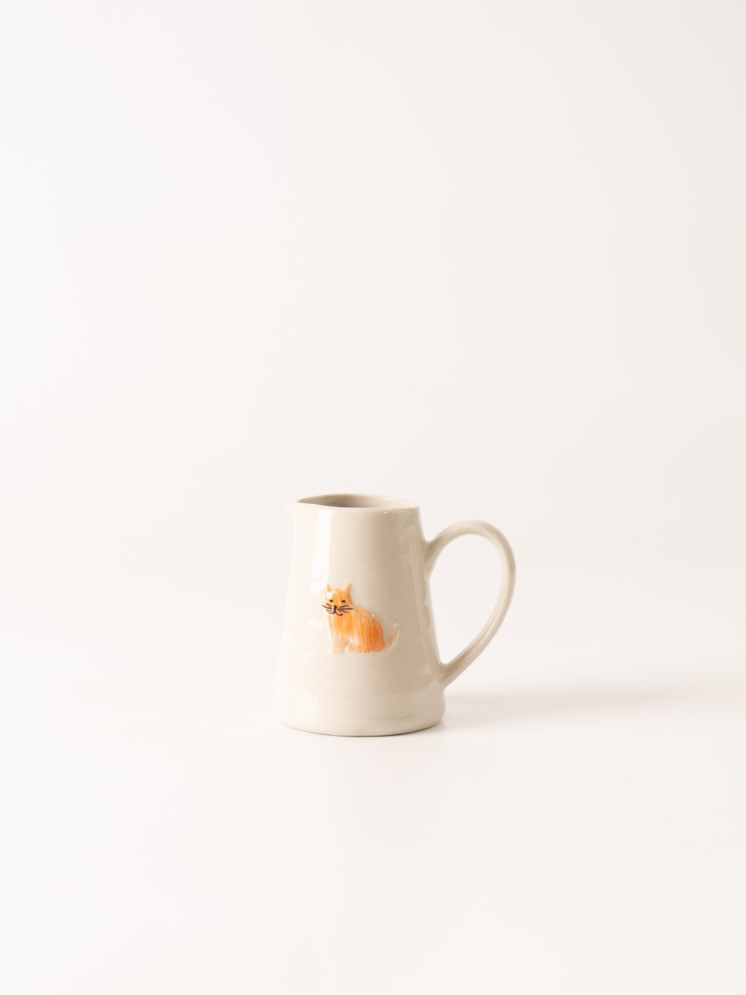 Orange Cat Mini Creamer Pitcher - Heyday