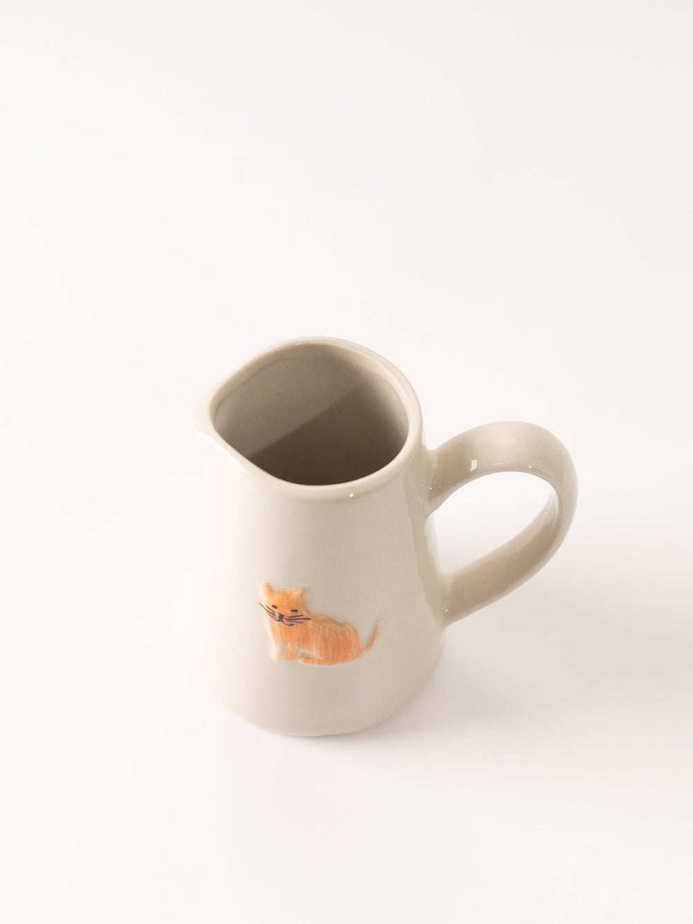 Orange Cat Mini Creamer Pitcher - Heyday