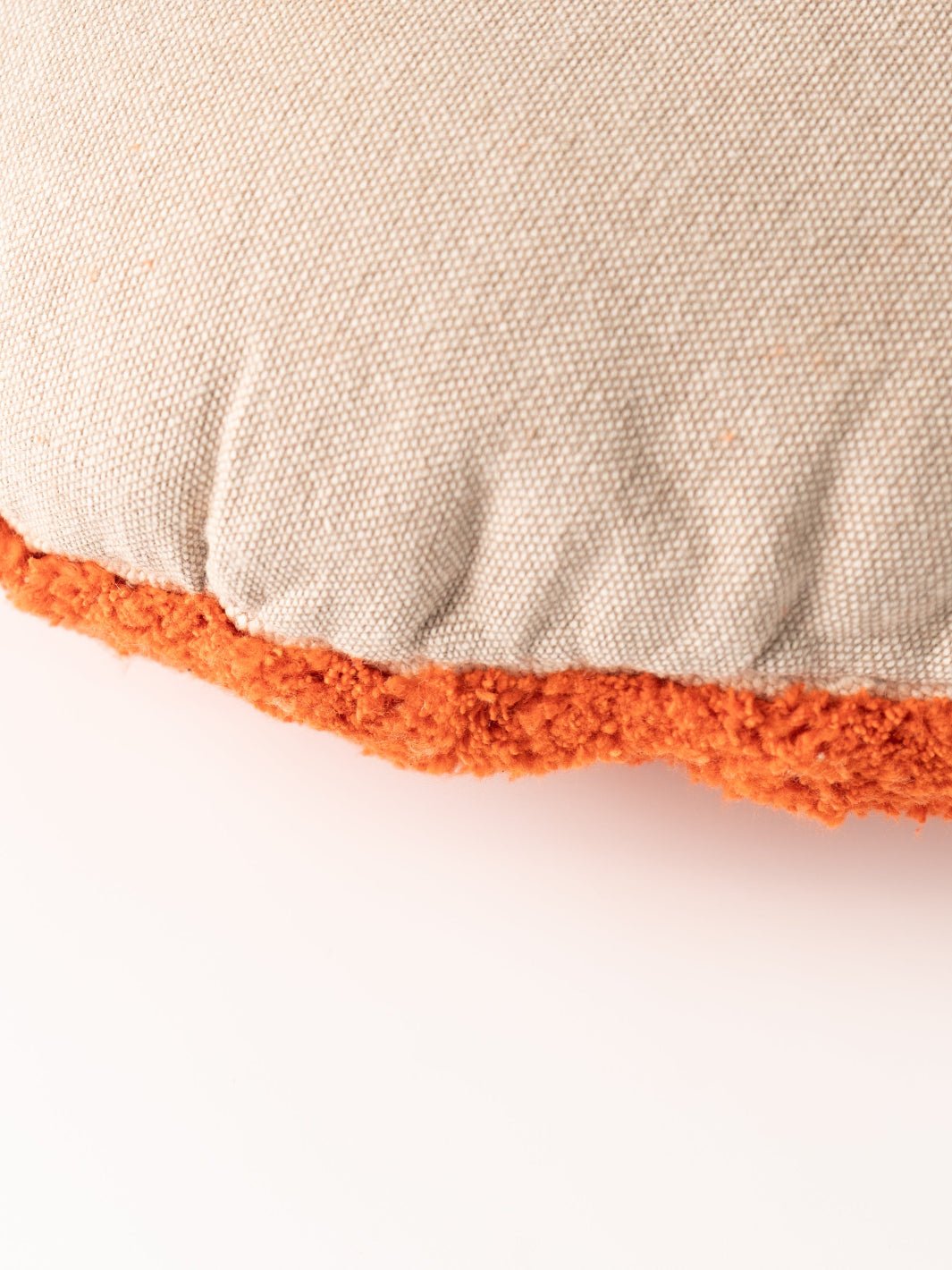 Orange Heart Shaped Pillow - Heyday