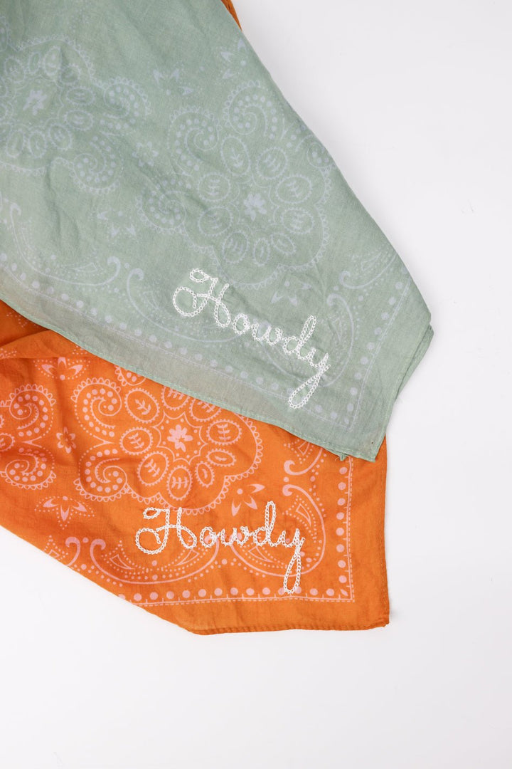 Orange Howdy Bandana - Heyday