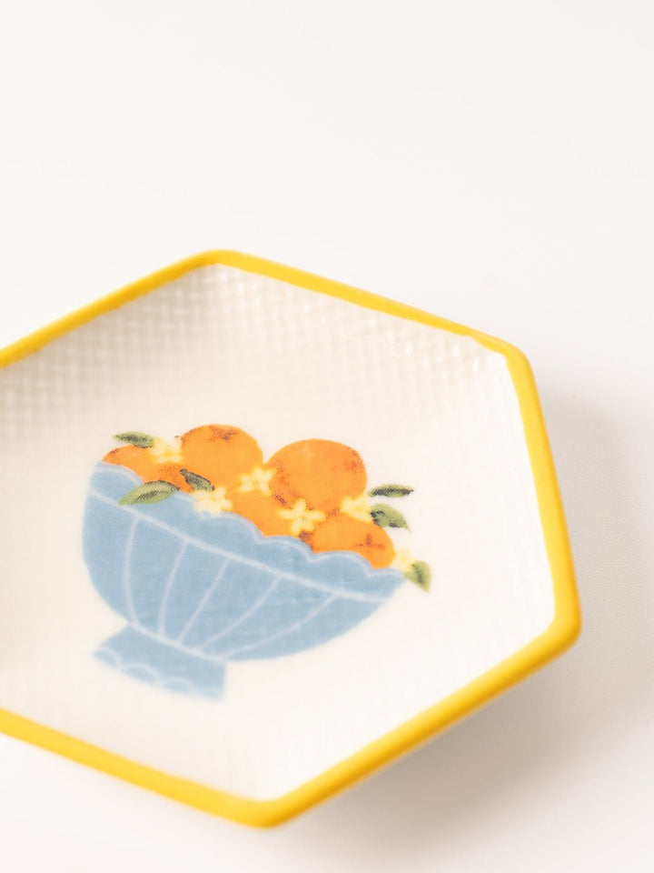 Oranges Cross Stitch Dish - Heyday