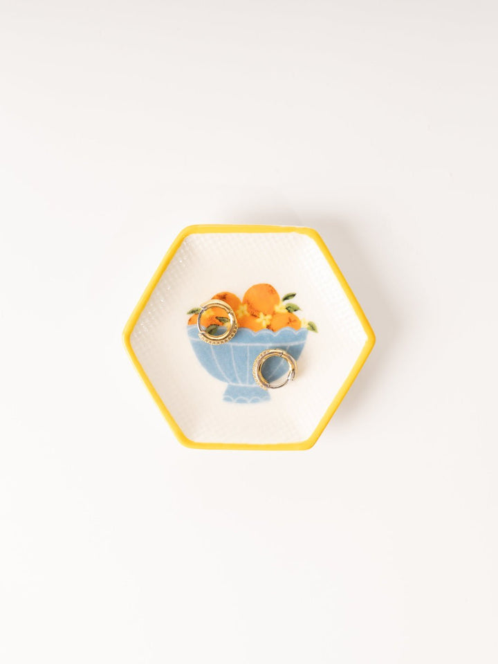 Oranges Cross Stitch Dish - Heyday