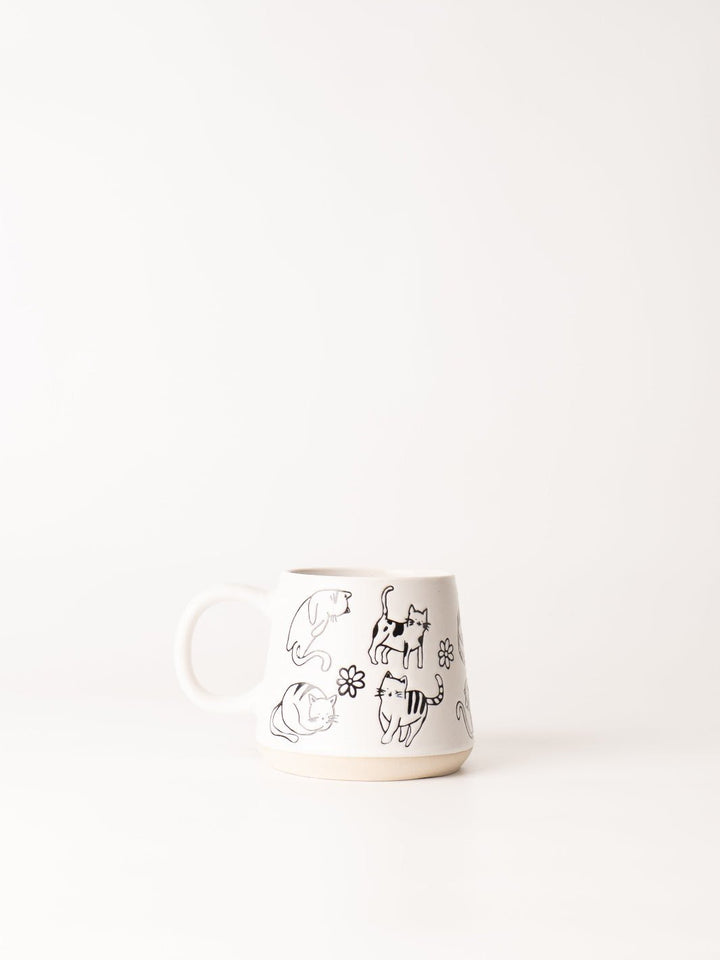 Oversized Cat Mug - Heyday