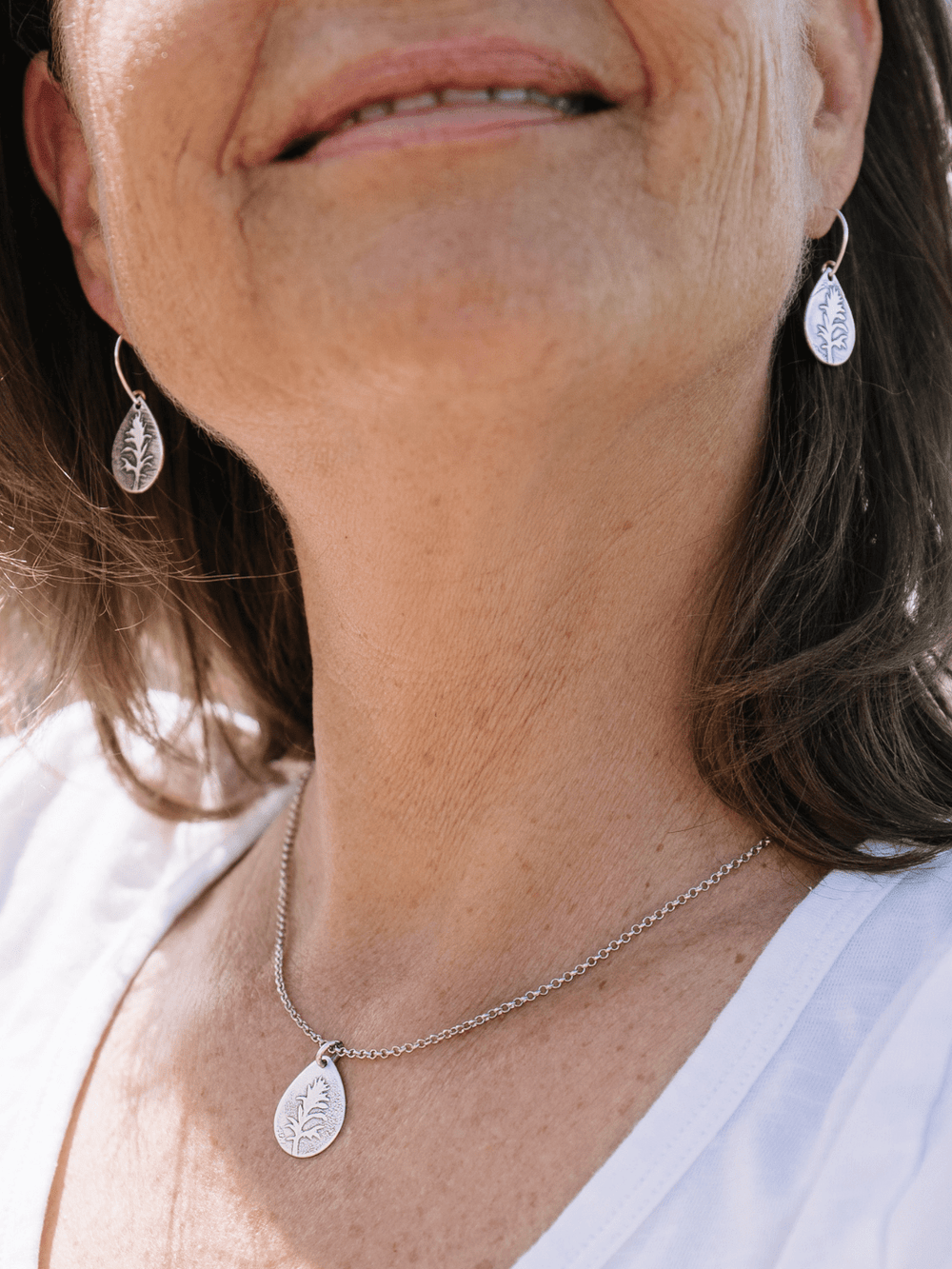 Paintbrush Flower Necklace - Heyday