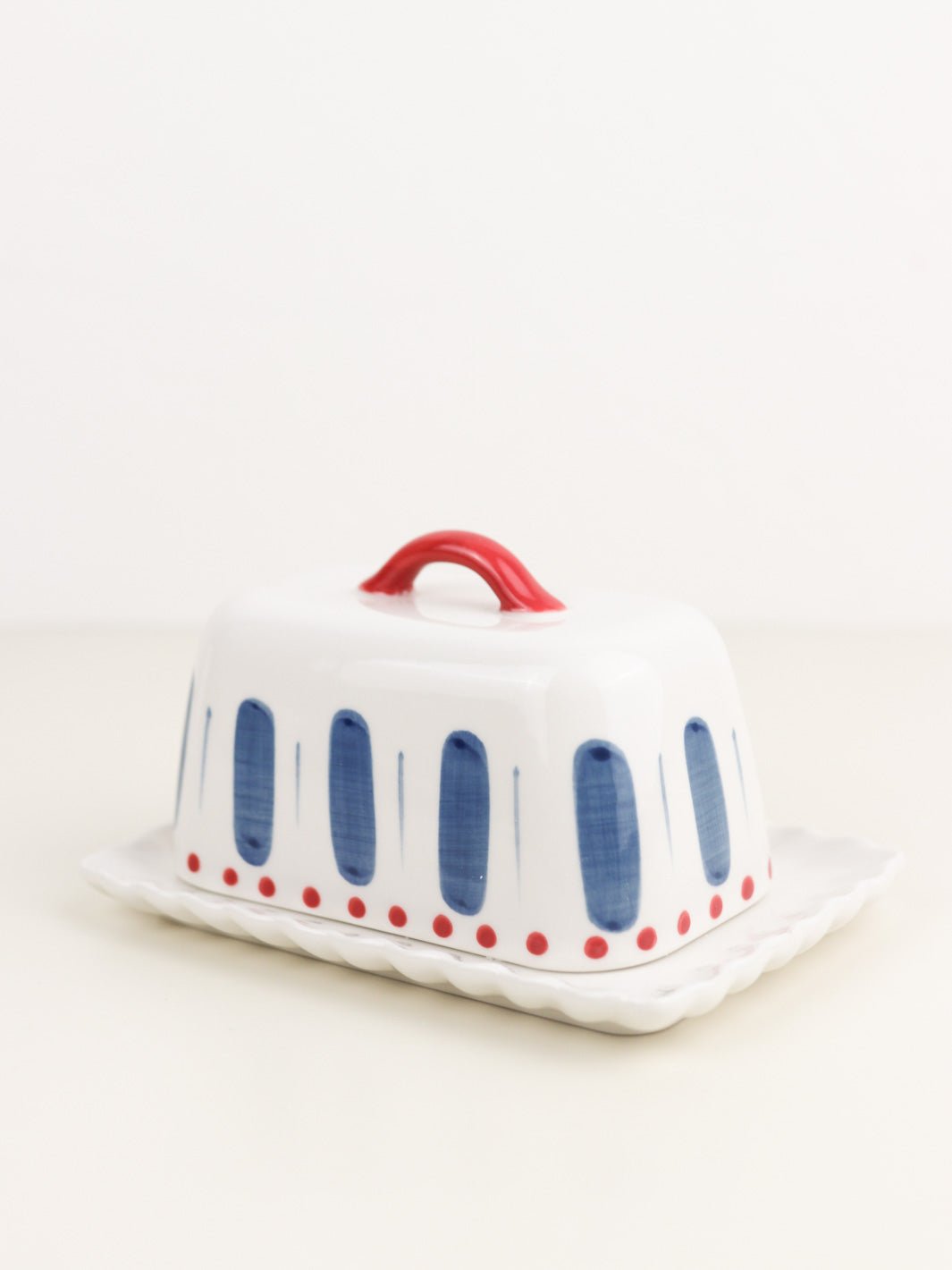 Patterned Butter Dish - Heyday