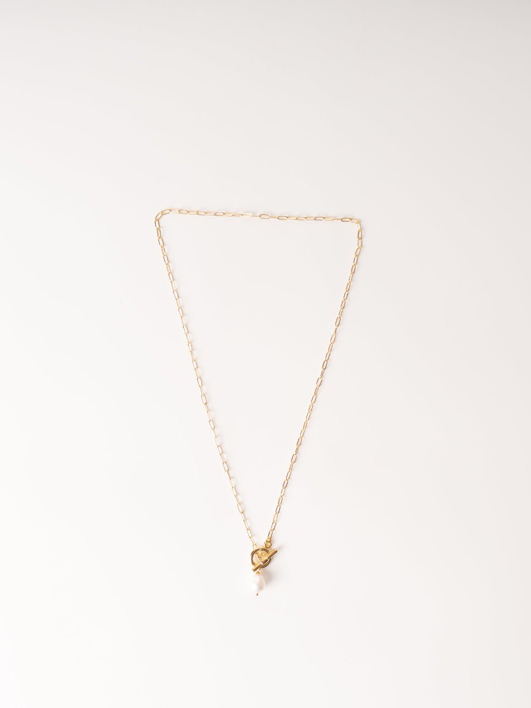 Pearl Necklace with Toggle Clasp - Heyday